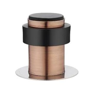 Rubberen deurstop deurstopper roestvrij staal wasmachine vloer deurstop veiligheid beschermend blok porte stopt huis deurstops binnenshuis (sticker 46 mm RB)