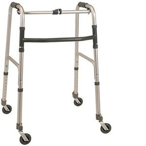 Inklapbare rollator met 4 wielen. M