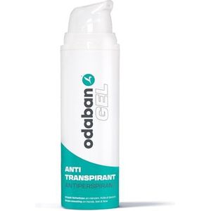 Odaban - Antitranspirant Gel - 50 ml - Tegen Zweethanden en Zweetvoeten