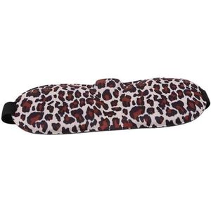 1/2/3/4 Stks 3D Slaap Masker Slaapmasker Oogmasker Oogschaduw Ooglapje Vrouwen Mannen Zachte Draagbare Blinddoek Reizen Ooglap (Luipaard Print, 3 STKS)