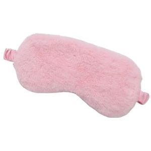 Slaapmasker Zacht Pluche Oogmasker Schattige Liefde Wolk Oogmasker Pluche Oogbescherming Oogbescherming Voor Dutjes Slaapmasker (Roze)