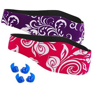 Lightening Zwemband – ontworpen om de oren van de zwemmer te voorkomen – oren en oorbeschermers – voorkomt het binnendringen van water en houdt de oordopjes in