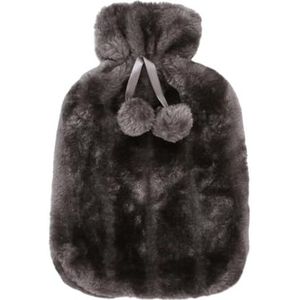 ARVALOLET Pluche hittebescherming voor warmwaterkruiken, afneembaar, warmwaterkruik pluche hoes voor koude winterdagen