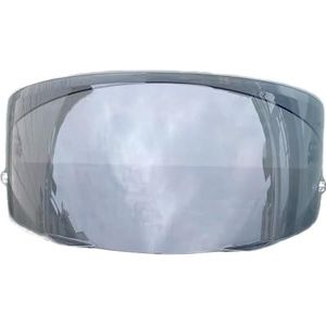 Motorhelm vizier lens, Helmvizier, I90-vizier for HJC HJ33 I90-helmschild Uv-bescherming Capacetes Visera Winddicht Cascos Windscherm Moto Helmen Onderdelen (zwart - alleen for gebruik overdag)(Light