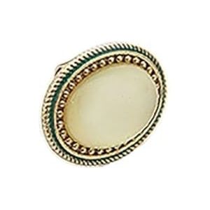 Dames klassieke sieraden mode retro ovale edelsteen heren- en damesringen ringen armbanden (Style : White)