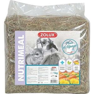 Zolux - Premium wilgenhooi wortel en paardenbloem, 1 kg, voor knaagdier.-ZO-212113