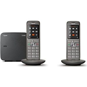 Gigaset - CL660 Duo - Draadloze DECT Telefoon - Zwart
