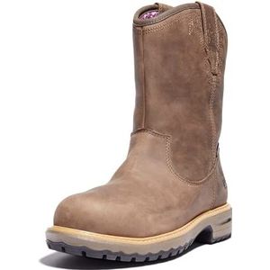 Timberland PRO Women's Ashlar Pull On Alloy Safety Toe Waterproof, Turkish Coffee, 6
