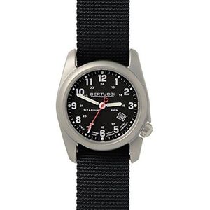 Bertucci 12722 heren A-2T origineel klassiek analoog horloge, riem