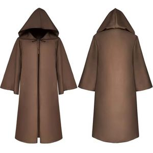 UBOHUZ Cosplay Kostuums Hooded Robe Unisex Cape Halloween Maskerade Voor Halloween Kerstmis, Kleur 7, S