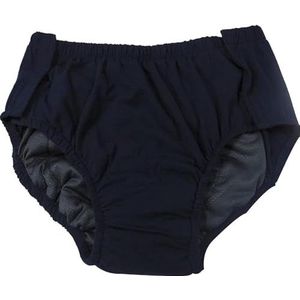 Matige urine-incontinentie slips for dames, lekvrij comfortabel wasbaar herbruikbaar urine-incontinentie, ademende stof katoenen damesslipjes for volwassenen (Color : A, Size : 3X)