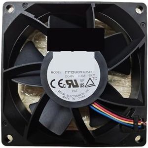 Voor Delta Electronics FFB0848XH DC 48V 0,33A 80x80x25mm 4-draads serverkoelventilator