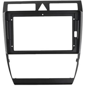 9 Inch Autoradio Fascia MP5 GPS Stereospeler 2 DIN Hoofdunit Navigatiepaneel Dashboard Frame Installatie Voor A6 1998-2006 Interieuraccessoires
