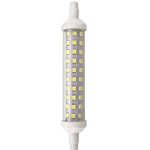R7S 118mm 9W Geen dimbare R7S keramische behuizing LED-lamp SMD 2835 R7S LED-lamp AC220V Energiezuinig Vervang halogeenlicht Warm wit