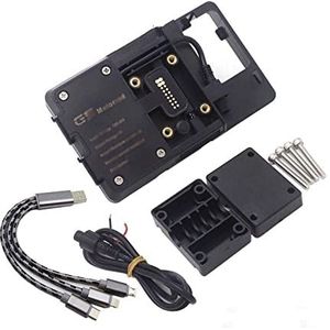 Navigatiebeugel Voor B&MW R 1200 RT R1200RT 2009-2019 Navigatie Beugel Motorfiets Navigator USB Opladen Telefoon Houder: Motorfiets telefoonhouder(1)