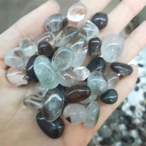 100g Natuurlijke Choi ghost Tuin Kristal Grind Minerale Trommelstenen Chakra Healing Reiki Stenen-500g