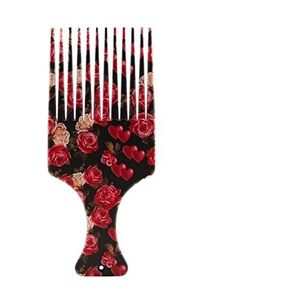 DieffematicSZ kam Oil Comb Hair Style Fluffy Long Tooth Comb Salon Hair Styling (Color : M)