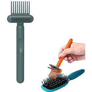 MGIZLJJ Kam Cleaner Haarborstel Reiniger, 2-in-1 Kam Reinigingsborstel Haarborstel Cleaner Tool Haarborstel Remover Hark Haarborstel Reiniging Tool Verwijderen Haar Stof Thuis en Salon