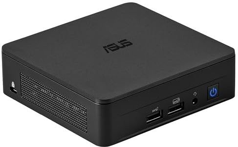 ASUS NUC 13 Pro Barebone Desktop-PC (Intel Core i7-1360P, Intel UHD Graphics, geen geheugen, geen besturingssysteem, geen stroomkabel inbegrepen)