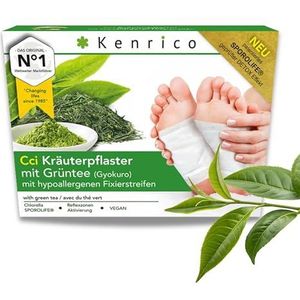 10 Kenrico Cci kruidenpatches met groene thee (Gyokuro)