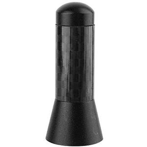 Keenso Antenneschroef mini auto korte antenne universele 3 5 cm koolstofvezel Stubby Shorty antenneschroef aluminium-Keenso Antenne