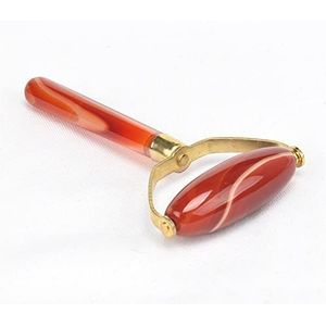 Jade Roller van Agaat Steen Gezichtsmassage Tool Rimpel voor Lichaam Huid Lift Afslanken Enkele Rollen 1 Stks