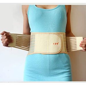 Tailleband, Rug/Magnetische therapie-Zelfverwarmend-Verstelbaar-Pijnverlichting en blessurepreventie-Ademend-voor mannen vrouwen(M)