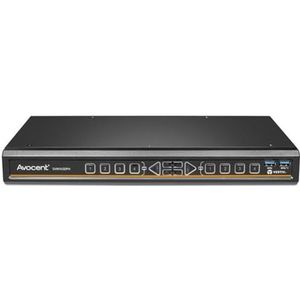 Vertiv SV Universal DP/H Desktop Matrix 2x4 KVM KVM-switch Zwart