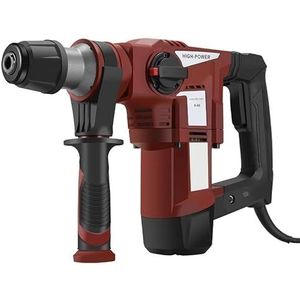 Sloophamer K66 Volledig koperen elektrische hamer met dubbele functie Elektrische houweel Multifunctionele slagboormachine Professionele gereedschappen van industriële kwaliteit(Standard suit)