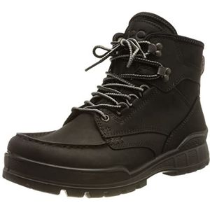 Ecco Heren Track 25 Mid-Cut Boot, Black/Moon Rock, 40 EU