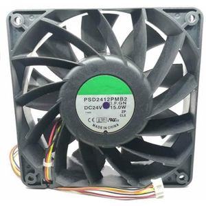 LMNCBVYA PSD2412PMB2 DC24V 15W 120x120x38mm 5-Wire High-Performance Inverter Fan for Cooling Solutions