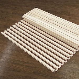 Lattenbodem Deluxe 84 x 200 160 180 190 210 cm - 40 Latten Weerstand tot 400 KG - Lattenbodem Zonder Onderstel - Extra Sterk Massief Berken FSC® Hout Matrasbodem Voor Bedframe Bedbodem Stapelbed