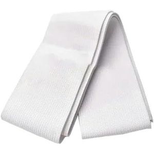 5Yards elastische band naaien kleding broek stretch riem kledingstuk DIY stof tailleband accessoires wit zwart 3,0 mm-50 mm-50 mm wit
