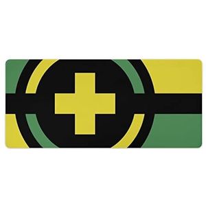 My Flag Designs Mode Bureau Muismat Antislip Gaming Muismat Accessoires Decor 40x90cm