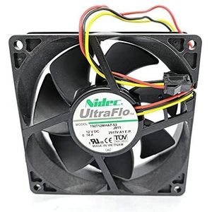 For -Wire Silent Fan for CPU - 2400 RPM, 40 CFM, Low Noise 25 DBA 9025 12V 0.14A T92T12MHA7-53 J811 3 LMNCBVYA