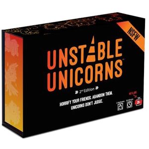Unstable Unicorns NSFW Base Game - Kaartspel - Met nieuwe kaarten! - Vanaf 18 jaar [EN]