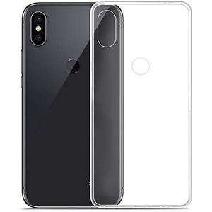 CoverKingz Hoes voor mobiele telefoon voor Xiaomi Mi A2 Lite - Doorzichtige siliconen telefoonhoes Mi A2 Lite - Soft Case Clear - Slim Cover Transparant
