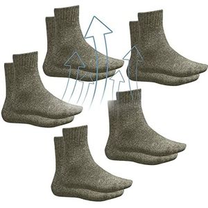 haoying Dikke sokken voor heren - dikke thermische sokken voor heren 5 paar / set, warmte-isolerende warme wintersokken, behaaglijke sokken voor kamervloeren of koude winter