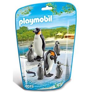 Playmobil 6649 City Life Pinguïnfamilie, leuke fantasierijke rollenspel, speelsets geschikt voor kinderen vanaf 4 jaar