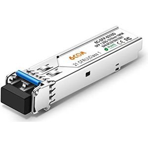 6COMGIGA 10G SFP+ Transceiver, 10GBase-LR LC single-mode module voor D-Link DEM-432XT-DD en andere open switches, 1310 nm, 10 km