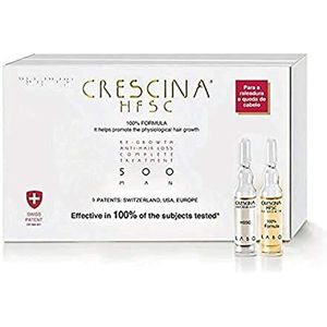 Labo Crescina HFSC 100% Volledige Behandeling 500 Man 10+10 injectieflacons