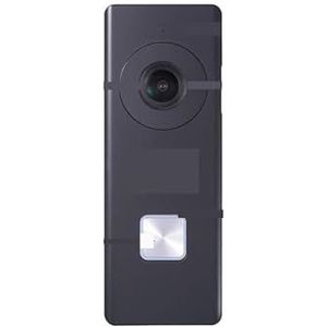 Videodeurbel, Gebouw Kantoor Draadloze Video-intercom Deurbel Thuis Wifi-stem,Reageert Snel(Nero)