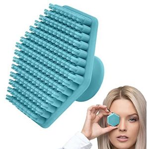 Siliconen gezichtsreinigingsborstel, Siliconen Gezicht Scrubber Exfoliator met Handvat, Gezichtsreinigingsborstel, gezichtsscrubber, gezichtsscrubborstel Diepe reiniging voor huidverzorging Jimii
