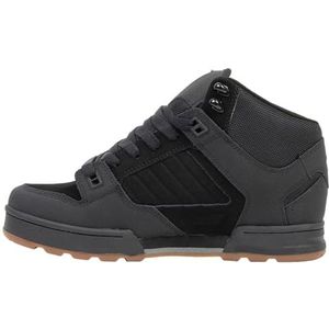 DVS Militia Boot, skateboardschoenen voor heren, Black Gum Nubuk, 45 EU