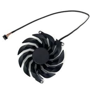 90mm T129215SU videokaartkoelventilator voor KFA2 voor GALAX RTX 3060 3070 3080 Ti 3090 voor GAMER OC grafische kaartkoelventilator(Black 1-Fan)