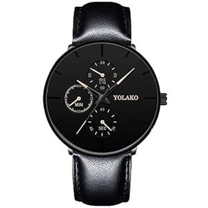 Precisiehorloges Zakelijk casual polshorloge Roestvrij stalen gaasband Quartz-horloges Mode Luxe herenpolshorloges