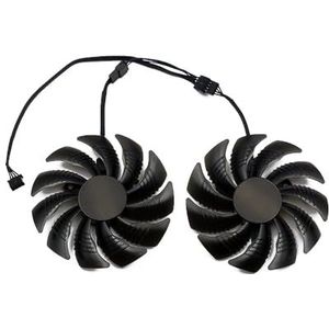 T129215SU 88mm GPU-koeler Grafische kaartventilator voor REDEON voor AORUS RX 480 470 580 570 voor GIGABYTE RX570 RX580 AORUS-kaarten Als vervanging(AB-2PCS)