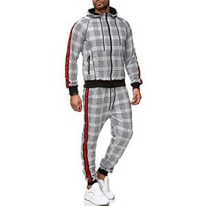 C-iN-C 1098 Trainingspak voor heren, wit, L