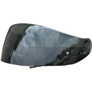 Motorhelm vizier lens, Helmvizier, GT Air Shield for SHOEI GT Air Neotec CNS-1 TC-5 TC-9 Windscherm Volledig Gezichtshelm Vizier Lens Moto Ca-SCO (Zwart - Alleen for gebruik overdag)(Black-day use onl