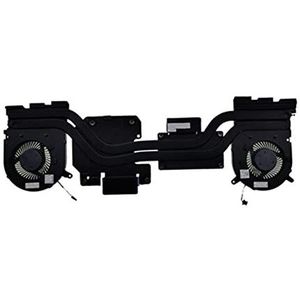 Laptop koelventilator & koellichaam Voor For DELL G3 15 3590 Zwart